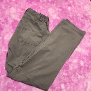 CQR Tactical Pants Men's 34x34 Low Rise Olive Green Ripstop Cargo Pockets